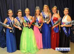 Linnea Hentkowski earned the title of fair queen at the pageant July 12 in Millersburg. (Photo by Richard Lamb)