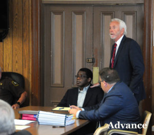Attorney Dan White defended Fr. Sylvestre Obwaka in circuit court.