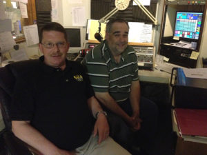 The Advance will host the 99.9 The Wave morning show of Brian (at right) and Ray Friday from 6-9 a.m.