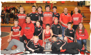 The Onaway wrestling team claimed the first regional title in school history and move on to the state quarterfinals Feb. 23 in Kalamazoo.