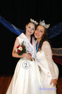 Miranda Seiter (right) is Miss Rogers City 2018 and Grace LaLonde is Teen Miss for 2018. (Photo by Richard Lamb)