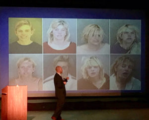 DURING LAST Thursday’s presentation, eight images of a 16-year-old girl, who was arrested over an 18-month period, showed her rapid decline. The unnamed teen, died three months after the last photo was taken on the bottom right.