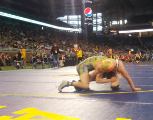 Clayton Henry earned a win in the second round. (Photo by Peter Jakey)