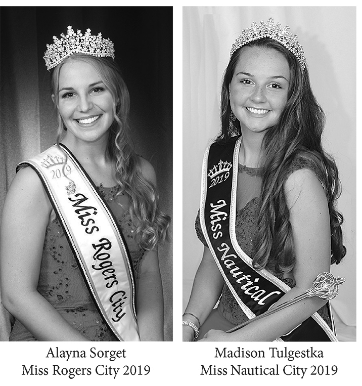 Miss Rogers City Alayna Sorget and Miss Nautical Coast Madison Tulgestka served two years in their roles after the 2020 pageant was canceled. 